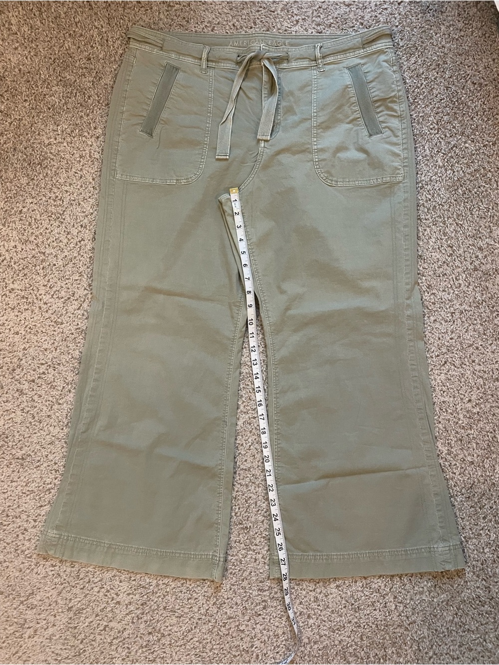 NWOT American Eagle Outfitters Olive Drawstring pants